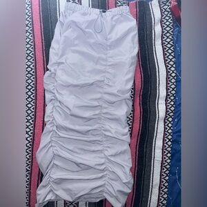 SHEIN ruched pencil skirt